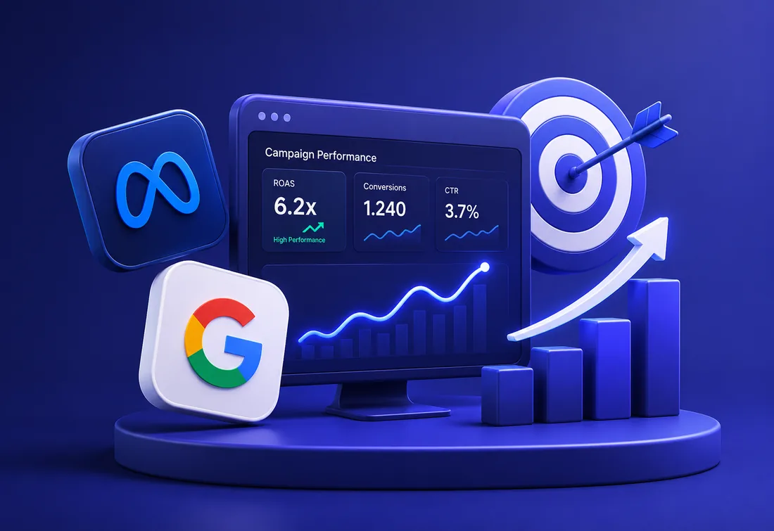 Adana'da Meta ve Google reklam yönetimi hizmeti